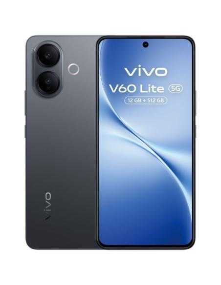 Smartphone Vivo V60 Lite 12GB+512GB, 6.77',5G: Negro