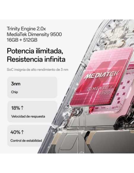 Oppo Find X9 Pro 5G 16GB+512GB, Blanco