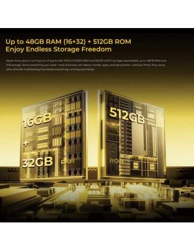 Electro-tienda: WP60 Amarelo 5G | 12GB RAM + 512GB