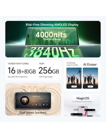 Honor X9C 5G 12GB+256GB, Negro