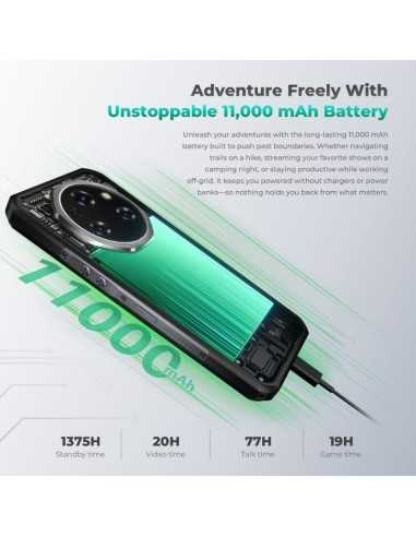 Oukitel WP62 5G, 8GB+256GB, Negro Rugged