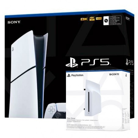 Electro-tienda | PS5 Slim Digital + Unidade Disco 1TB