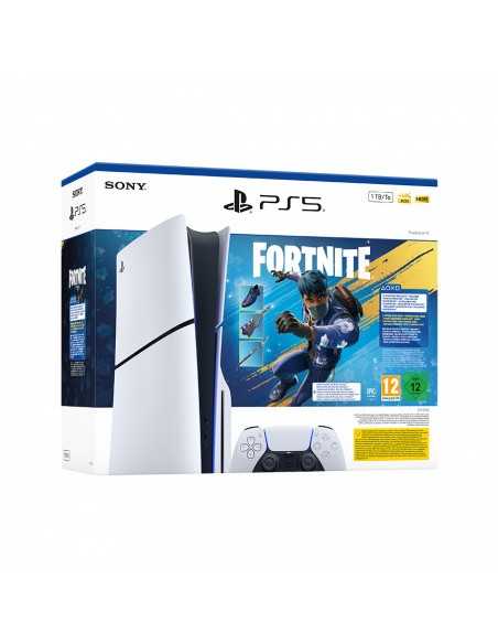 PS5 Slim 1TB + Leitor + Código Fortnite | Electro-tienda