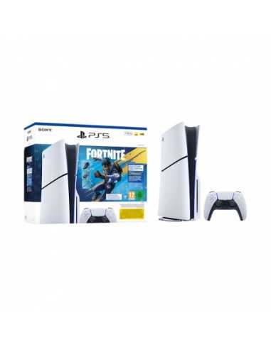 PS5 Slim 1TB + Leitor + Código Fortnite | Electro-tienda