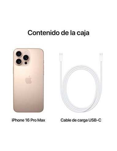 Apple iPhone 16 Pro Max 1TB Titanio Desierto A18 Pro Wi-Fi 7