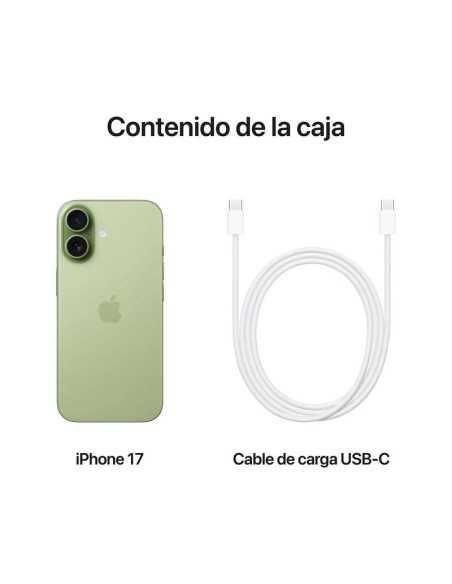 iPhone 17 Sálvia: 256GB A19 e Câmara 48MP