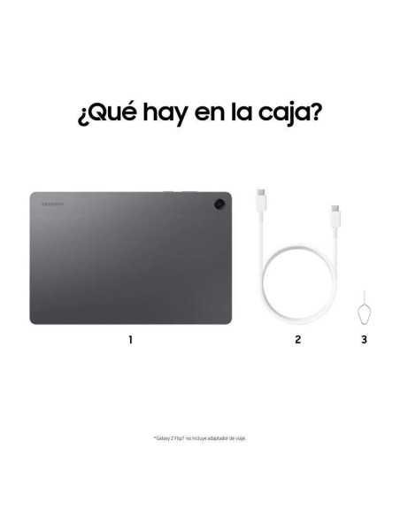 Samsung Galaxy Tab A11+ 5G Plata: 128GB y 6GB RAM para Crear sin Límites