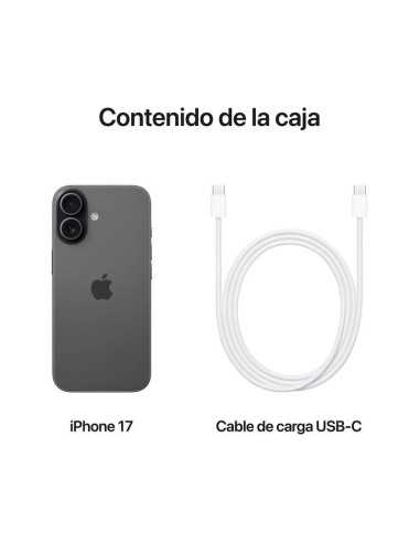 Apple iPhone 17 Negro: 512GB de Distinción Pura y Memoria Infinita