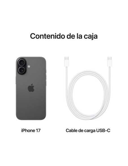 Apple iPhone 17 Negro: 512GB de Distinción Pura y Memoria Infinita