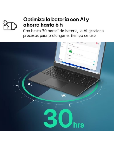 Portátil LG Gram 14ZD90T-G AX88B 14" Intel Core Ultra 7 255H 32GB 1TB SSD Intel Arc Sin Sistema Operativo