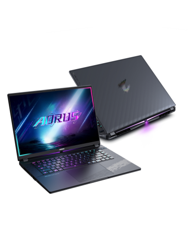 Portátil GIGABYTE AORUS ELITE 16 BWH 16" Intel Ultra 9 275HX 32GB 1TB SSD RTX 5070 8GB Gris QHD 165Hz Win 11 Home Dolby Atmos