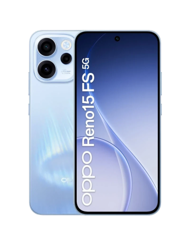 OPPO Reno 15FS 5G Aurora Azul: 8GB/512GB, Diseño Hipnótico y Espacio Ilimitado
