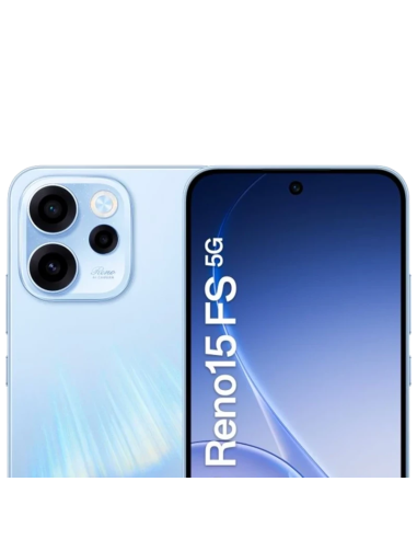 OPPO Reno 15FS 5G Aurora Azul: 8GB/512GB, Diseño Hipnótico y Espacio Ilimitado