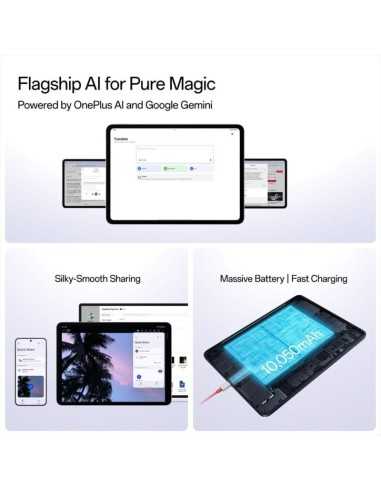 OnePlus Pad Go 2 WiFi 12.1" Lavanda (8GB/128GB): Un Toque de Estilo y Cine 2.8K