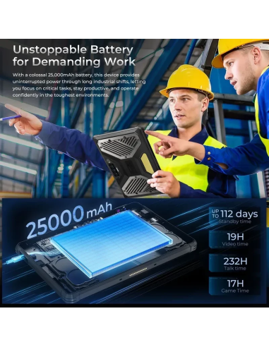 Oukitel RT10 5G Industry Preto (12GB/512GB): O Seu Escritório Blindado Todo-o-Terreno