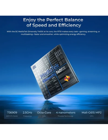 Oukitel RT10 5G Industry Preto (12GB/512GB): O Seu Escritório Blindado Todo-o-Terreno