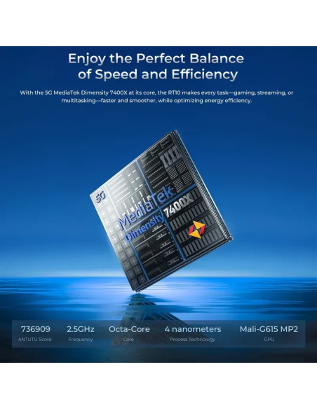 Oukitel RT10 5G Industry Negro (12GB/512GB): Tu Oficina Blindada y Todoterreno