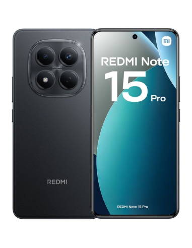 Xiaomi Redmi Note 15 Pro 12GB+512GB 6.83' Negro 4G 6932554469795