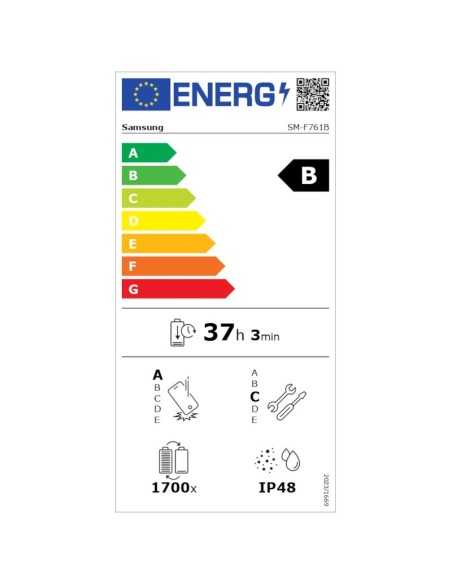 Samsung Galazy Z Flip 7 FE SM-F761B 8GB+256GB Branco 8806097498605