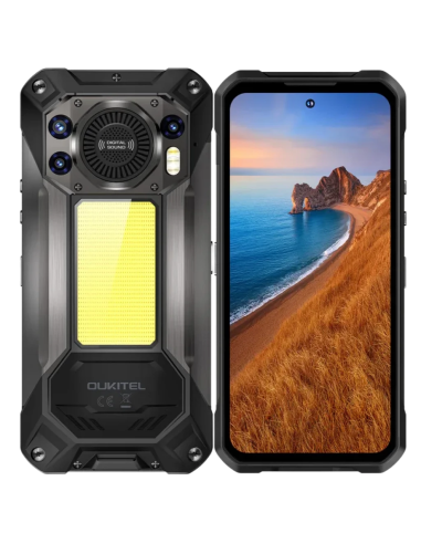 Oukitel WP61 Plus 5G 12GB+512GB Walkie-Talkie Robusto DMR Preto 6941749862785