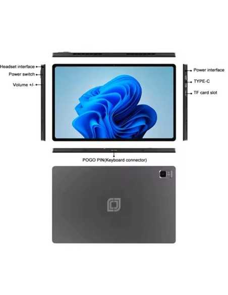 Jumper EZPad V12 Pro 12'' Intel N95 12GB/512GB WiFi Cinzento - Tablet PC Windows 11 Home