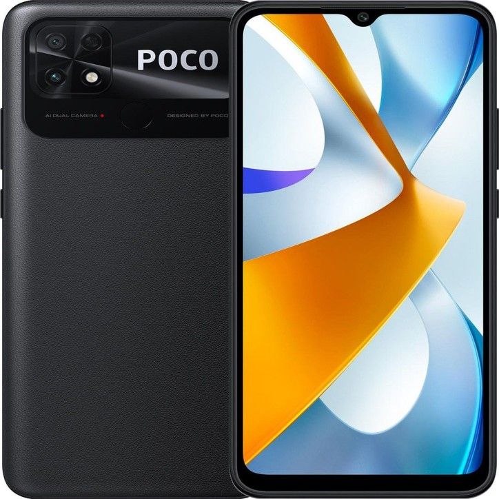 Xiaomi POCO C40 3GB/ 32GB/Negro Asfalto - Teléfono móvil