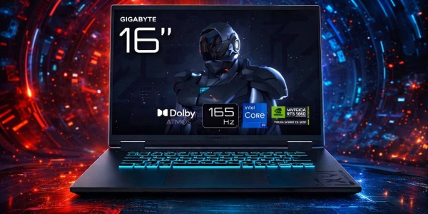 Gigabyte A16 Gaming: el portátil que elimina los límites entre jugar, crear y rendir al máximo