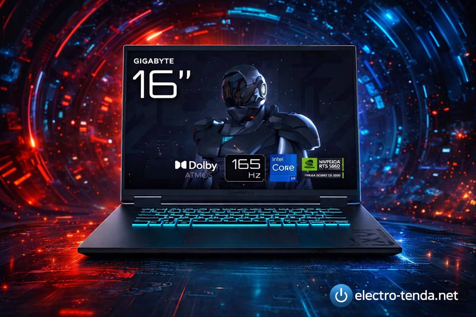 Gigabyte A16 Gaming: el portátil que elimina los límites entre jugar, crear y rendir al máximo