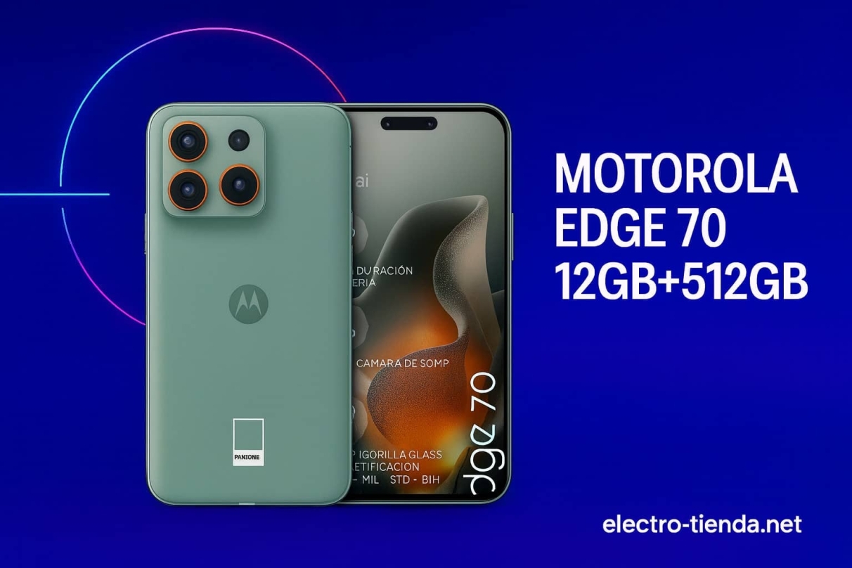Motorola Edge 70: el móvil ultradelgado que combina potencia, diseño y resistencia