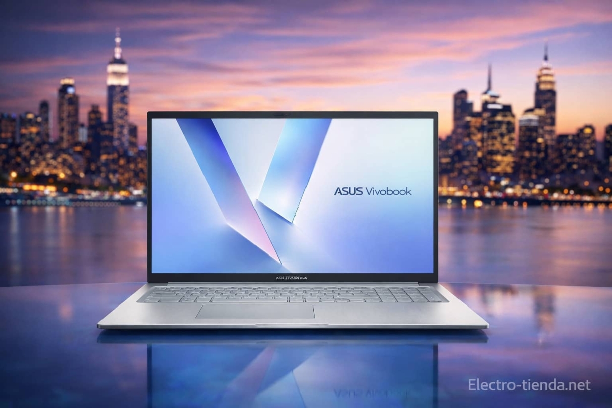 Asus Vivobook 17 X1704VA: el portátil perfecto si necesitas pantalla grande, potencia y libertad total