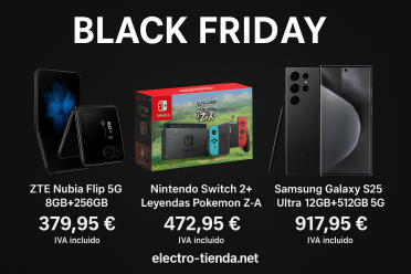 Black Friday 2025 en Electro-Tienda.net: las 3 ofertas estrella en tecnología que no puedes dejar pasar